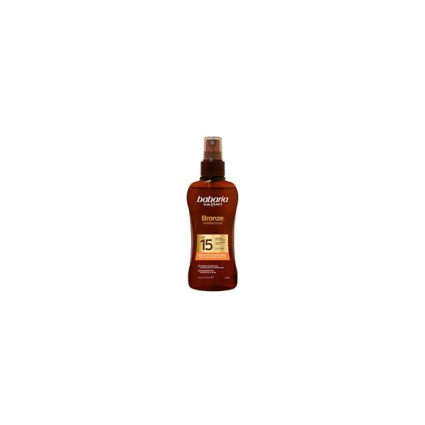Babaria Sol Bronze Aceite Protector Solar Spray Spf15 100ml