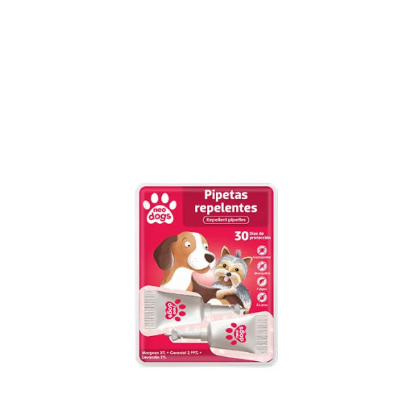 Neovital Dogs Repellent Pipettes Anti-Insects 2 Units