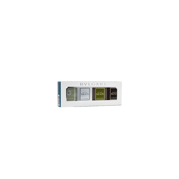 Bvlgari Man Aqua Edt 5ml Aqua Marine Edt 5ml Wood Essence Edp Glacial Essence 5mlmini Set