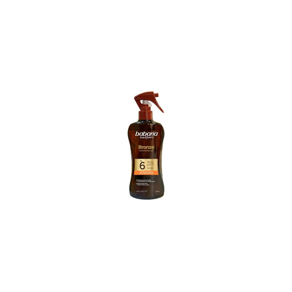 Babaria Sol Bronze Aceite Protector Solar Zanahoria Spray Spf6 300ml