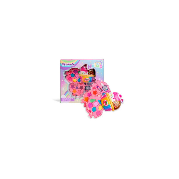 Martinelia Whims Cupcake Makeup Paleta 7 Sombras 7 Brillo Labios