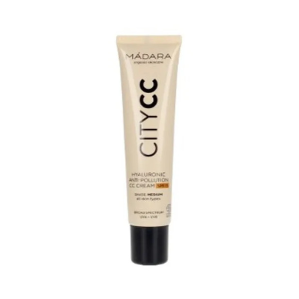 Mádara CityCC Hyaluronic Anti-Pollution CC Cream Spf15 Medium 40 ml