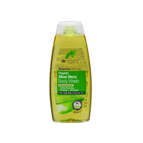 Dr Organic Aloe Vera Bath And Shower Gel 250ml