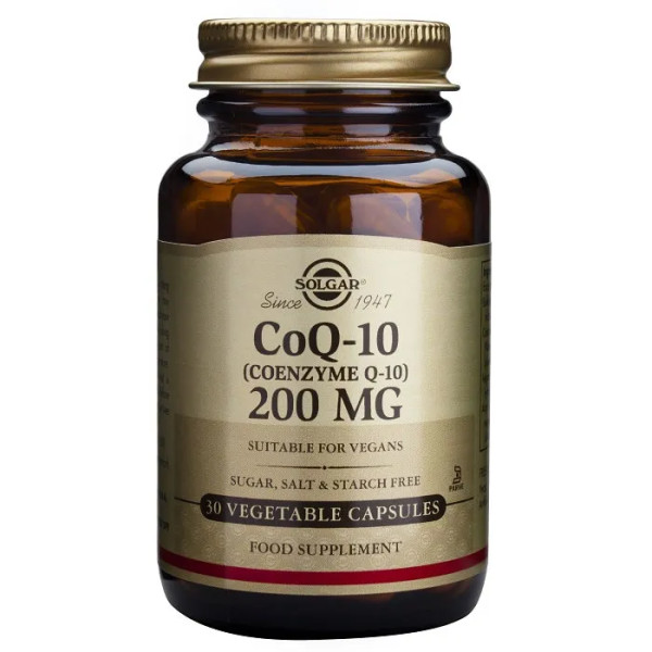 Solgar Coenzyme Q-10 200mg 30 Capsules