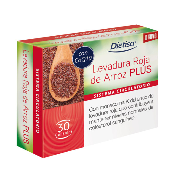 Dietisa Dts Levadura Roja De Arroz Plus 60 Caps