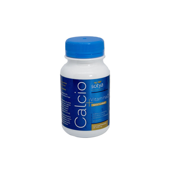 Sotya Calcio D 3 100 Comprimidos Masticables