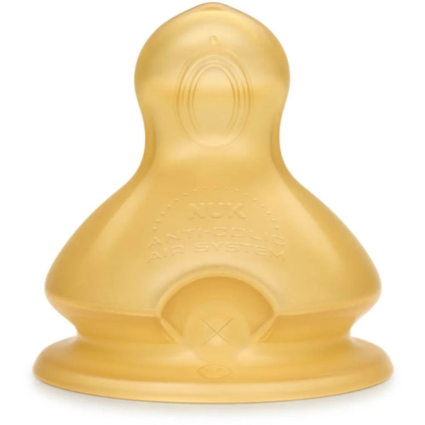 Tetina Ancha Alimento First Choice Talla 1 L Latex 2 Unidades Nuk