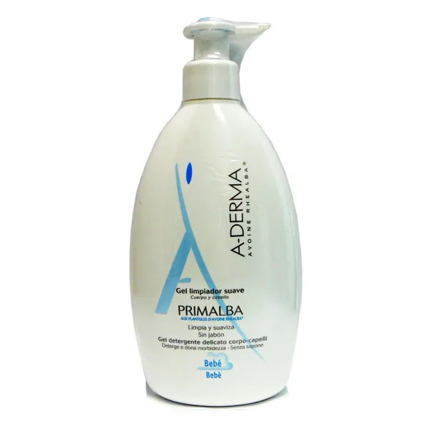 A-Derma Gel Limpiador Suave Bebé Piel Frágil, 750ml