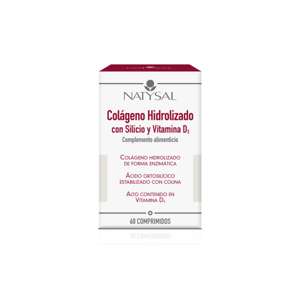Natysal Colageno Con Silicio Vit D3 60 Comp