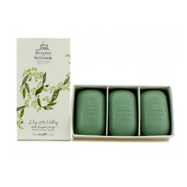 Woods Of Windsor Lily Of The Walley Soap 3x100g