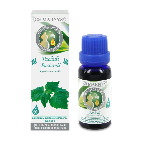 Marnys Patchuli Aceite Esencial Alimentario Estuche 15