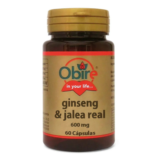 Obire Ginseng Jalea Real 600 Mg 60 Caps
