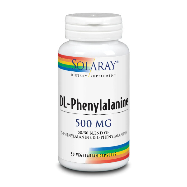 Solaray Dl-Phenylalanine 500 Mg 60 Vcaps