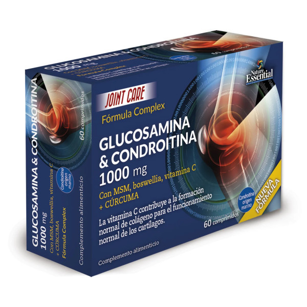 Nature Ess Glucosamina Condroitina Msm 1000 Mg 60 Comp Bliste