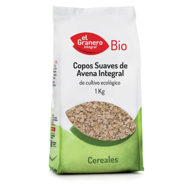 Granero Copos Avena Suaves Integral Bio 1 Kg