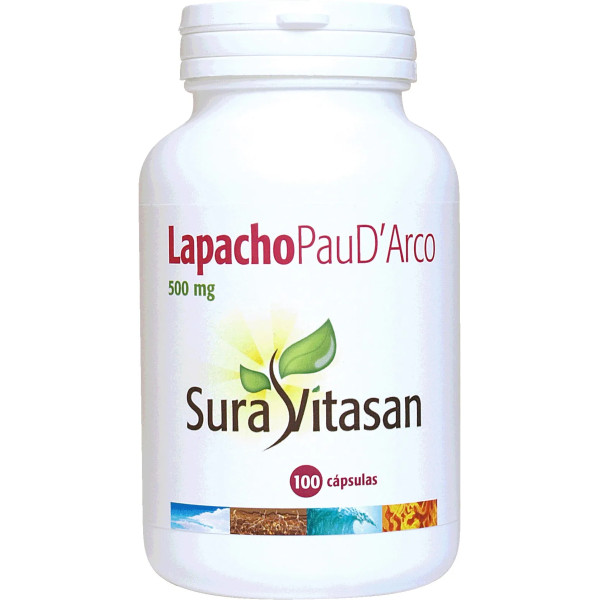 Sura Vitas Lapacho Pau Darco 500 Mg 100 Caps