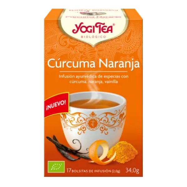 Yogi Tea Curcuma Naranja 17 X 2g