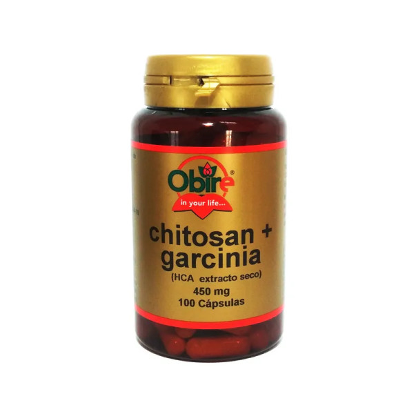 Obire Chitosan y Hca-Garcinia Ext Seco 450 Mg 100 Caps