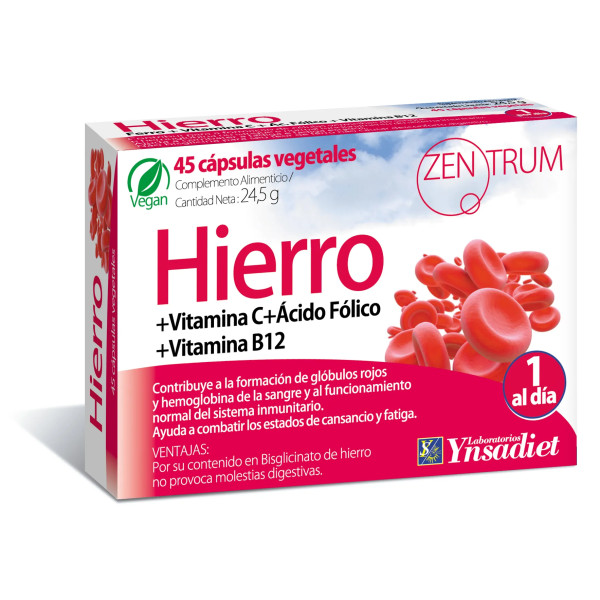 Ynsadiet Zentrum Hierro 45 Caps