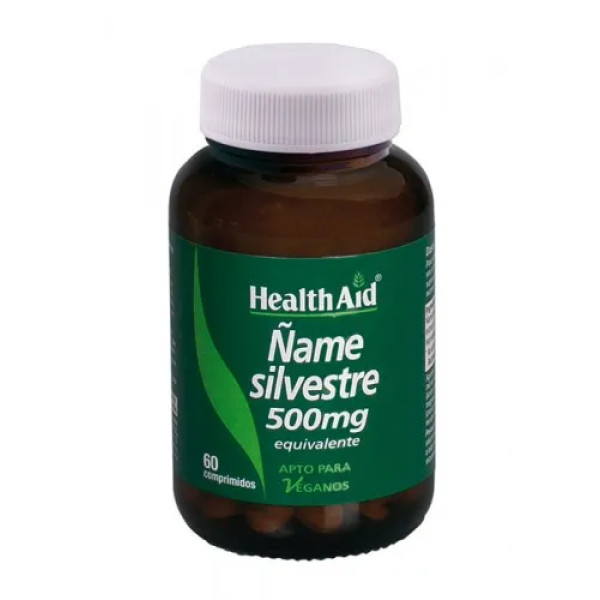 Health Aid Ñame Silvestre Wild Yam 500 Mg 60 Tabletas