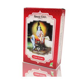 Henna Caoba Oscuro Polvo Radhe 100g