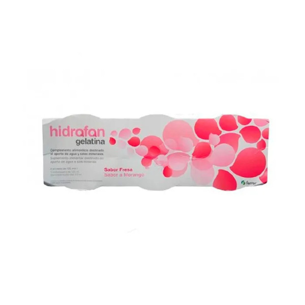 Hidrafan Strawberry Jelly 125ml 3 Jars