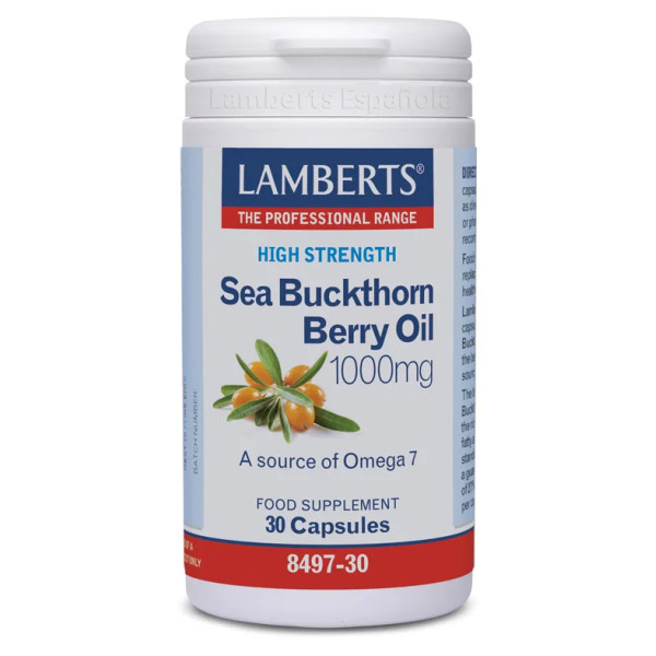 Lamberts Aceite Del Fruto Del Espino Amarillo 1000mg 30 Cap