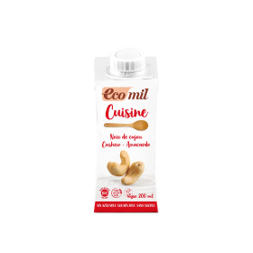 Nutriops Ecomil Cuisine Anacardo 200ml Sin Azucares