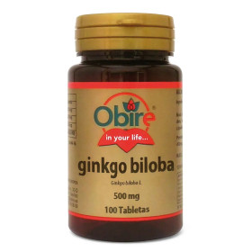Obire Ginkgo Biloba 500 Mg Ext Seco 100 Comp