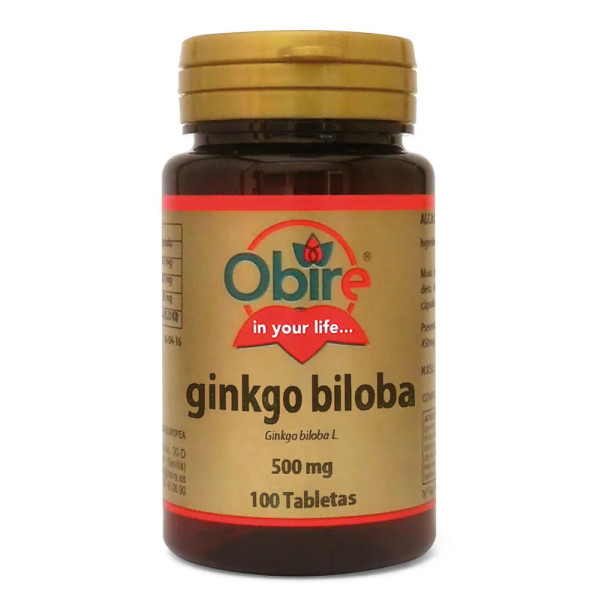 Obire Ginkgo Biloba 500 Mg Ext Seco 100 Comp