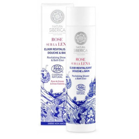 Natura Siberica Lena Rose Revitalizing Shower And Bath Elixir 200ml