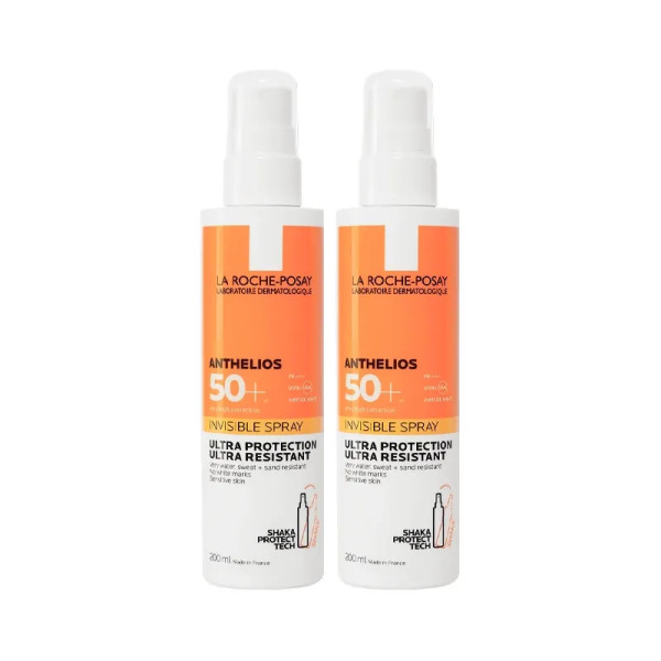 La Roche Posay Anthelios Invisible Spray Spf50 + 2x200ml 