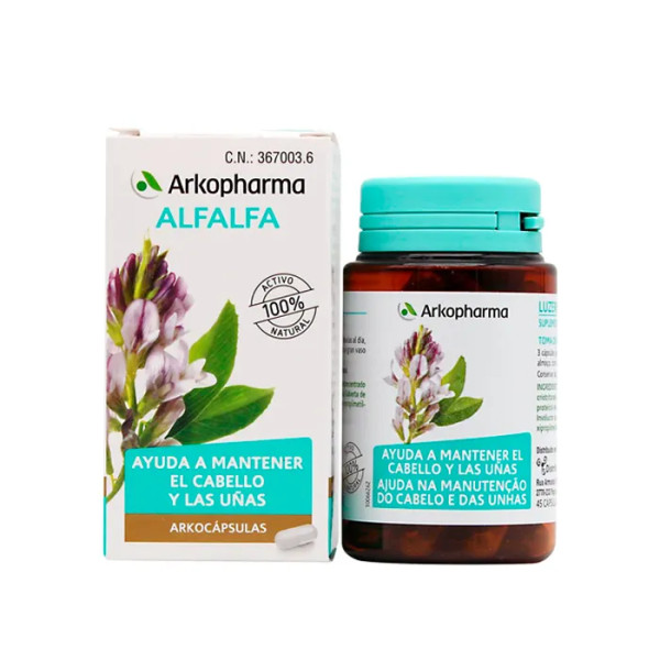 Arkopharma Arkocápsulas Alfalfa 310mg 45 Capsules 