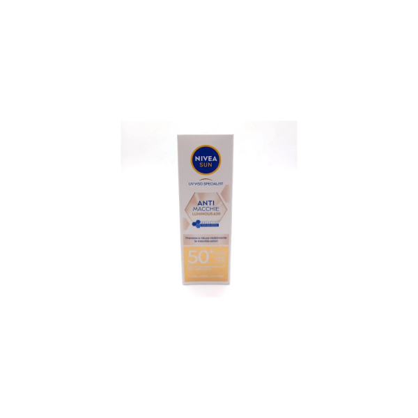 Nivea Sun Facial Uv Fluido Antimanchas Luminoso Sfp50 40ml