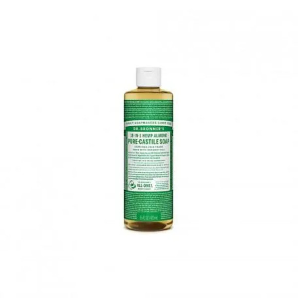 Dr. Bronner's Jábon Líquido Bio 475ml Almendras