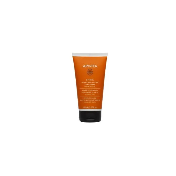Apivita Shine and Revitalizing Conditioner for All Hair Types With Orange & HoneyConcerns:Shine & Revitalizing 150ml | Bright LA