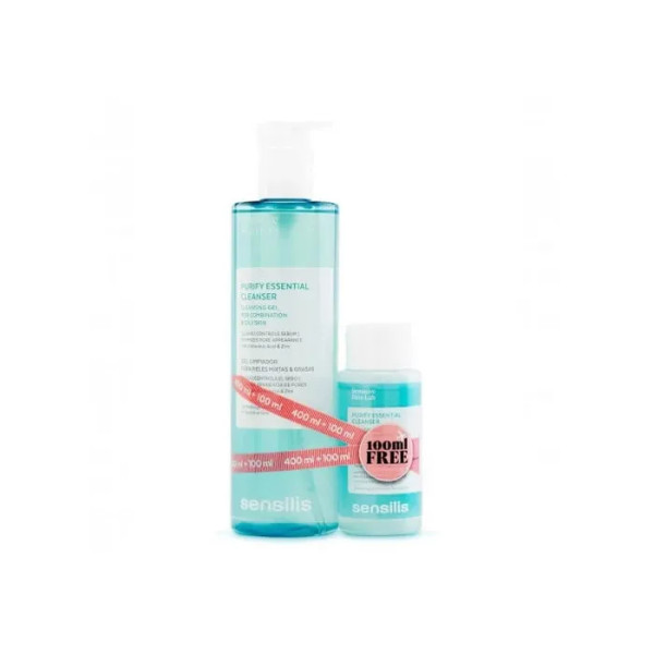 Sensilis Purify Essential Cleansing Gel 400ml Set 2 Pieces