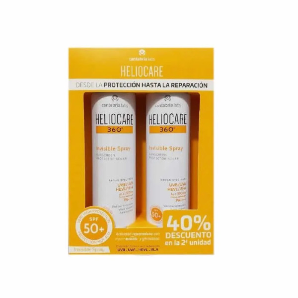 Heliocare Invisible Spray 360 Spf50+ 2x200ml