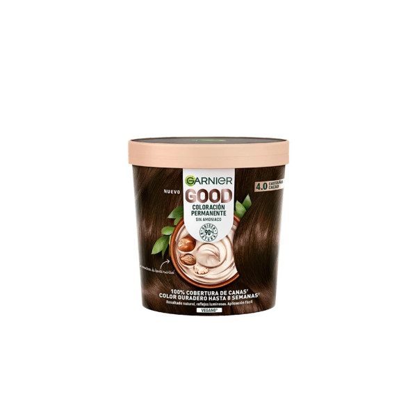 Garnier Good Coloración Permanente 4,0 Castaño Cacao 1 U