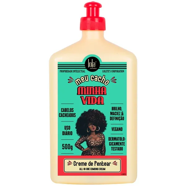 Atkuriamoji plaukų kaukė Lola Cosmetics MEU CACHO MINHA VIDA 500 g
