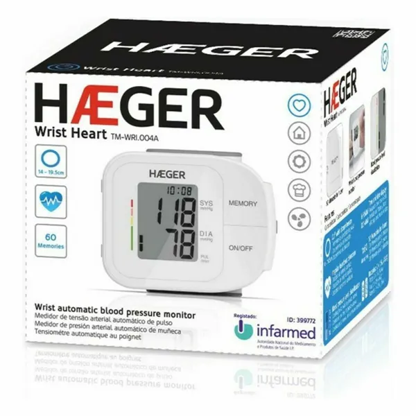 Riešo kraujospūdžio matuoklis Haeger TM-WRI.004A