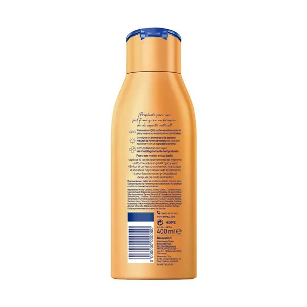 Kūno losjonas su savaiminiu įdegiu Nivea Q10+ 400 ml Savaiminio įdegio [losjonas / purškimas / pienas] Q10+