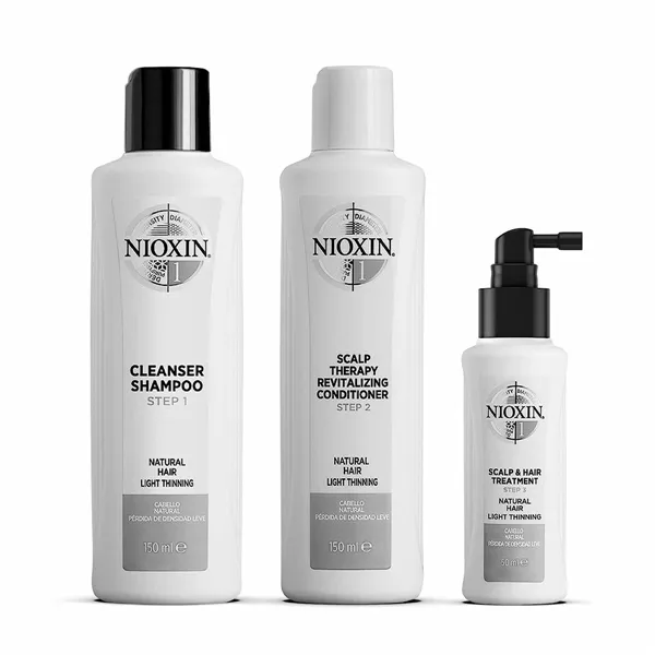 Plakų stiliavimo rinkinys Nioxin System 1 3 Dalys