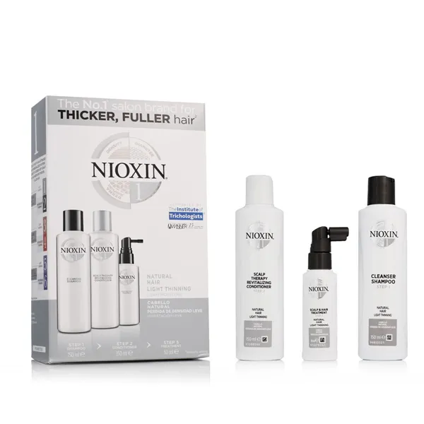 Plakų stiliavimo rinkinys Nioxin System 1 3 Dalys
