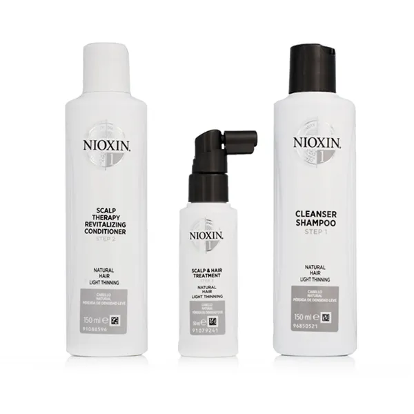 Plakų stiliavimo rinkinys Nioxin System 1 3 Dalys
