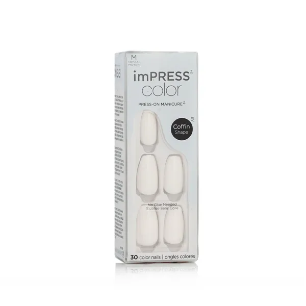 Kunstküüned Kiss imPRESS color Nº 501 Frosting (30 Ühikut)
