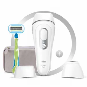 Elekrtinė IPL plaukų šalinimo priemonė Braun Silk expert Pro 3 PL3133