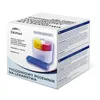 Pillbox with Compartments Depan HELBO White Transparent ABS 9 x 9 x 10 cm (7 Pieces)