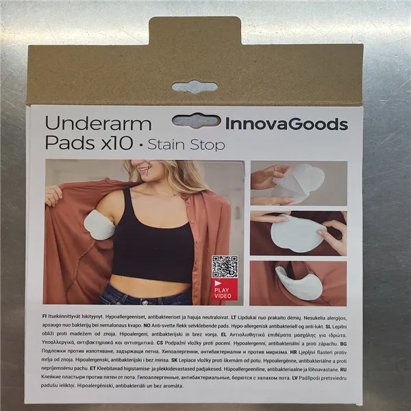 Kaenlaaluste Higipadjakesed Stain Stop InnovaGoods