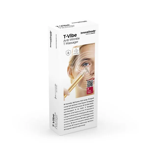 Aukšto dažnio veido masažuoklis nuo senėjimo T-Vibe InnovaGoods